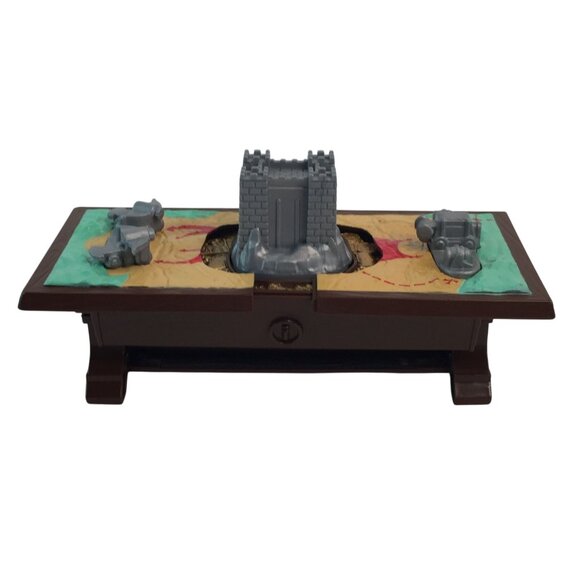 Fisher Price Imaginext Castle Battle Plan Set w/Knight Figure Table Throne - Picture 9 of 9